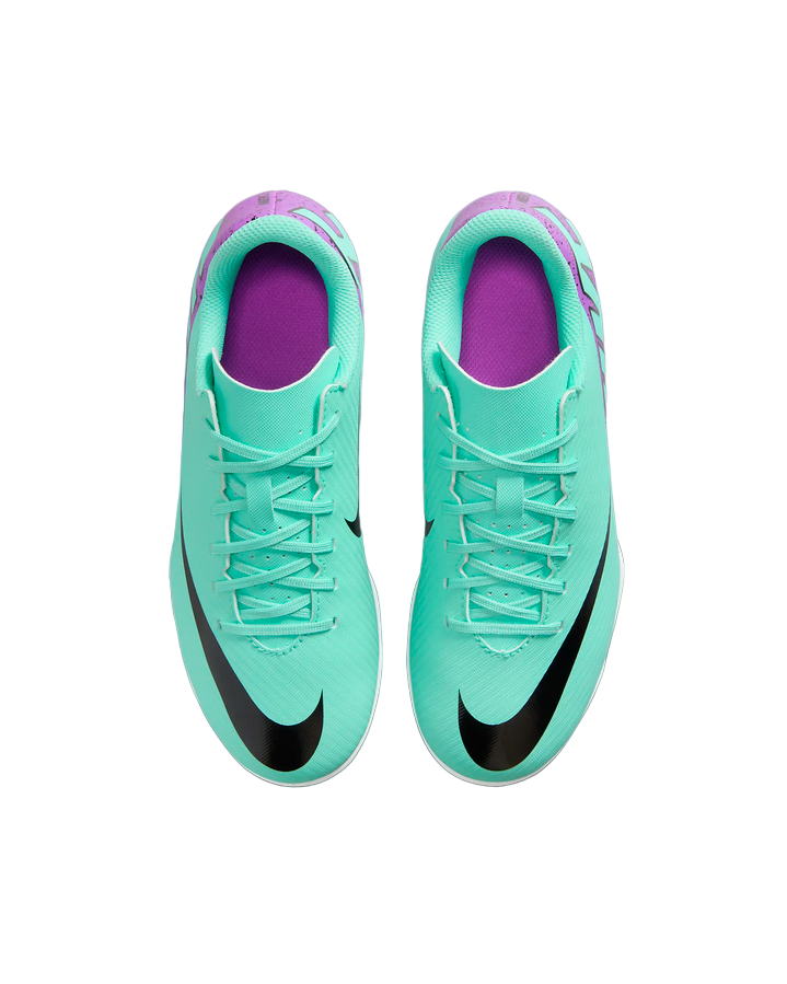 Nike scarpa da calcio da bambino e ragazzo Vapor 15 Club FG/MG DJ5958-300 turchese fucsia nero