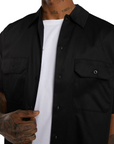 Dickies camicia manica corta da uomo Work DK0A4XK7BLK1 nero1