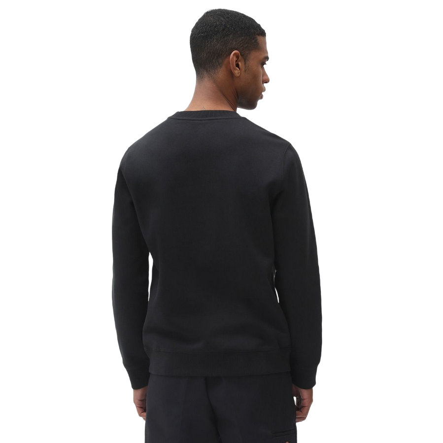 Dickies Oakport DK0A4XCEBLK black unisex crewneck sweatshirt