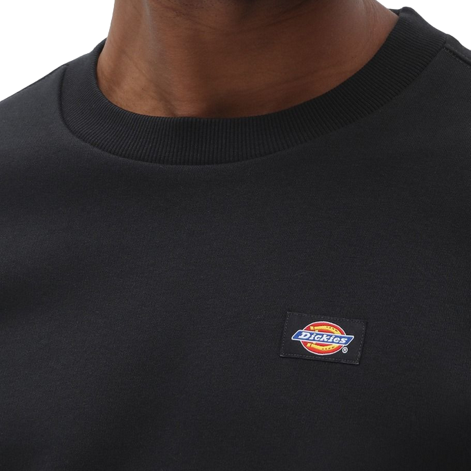 Dickies Oakport DK0A4XCEBLK black unisex crewneck sweatshirt