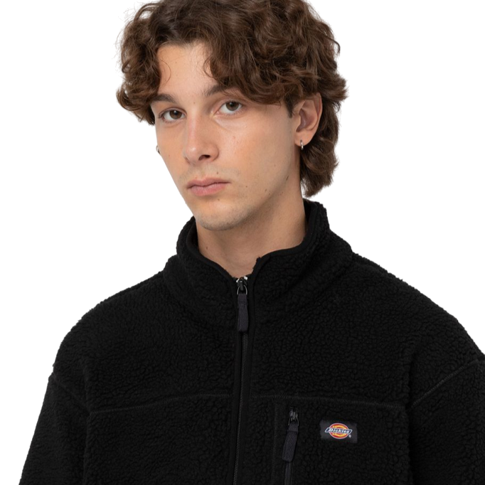 Dickies giubbino pile da uomo Mont Hope DK0A4YEEBLK nero