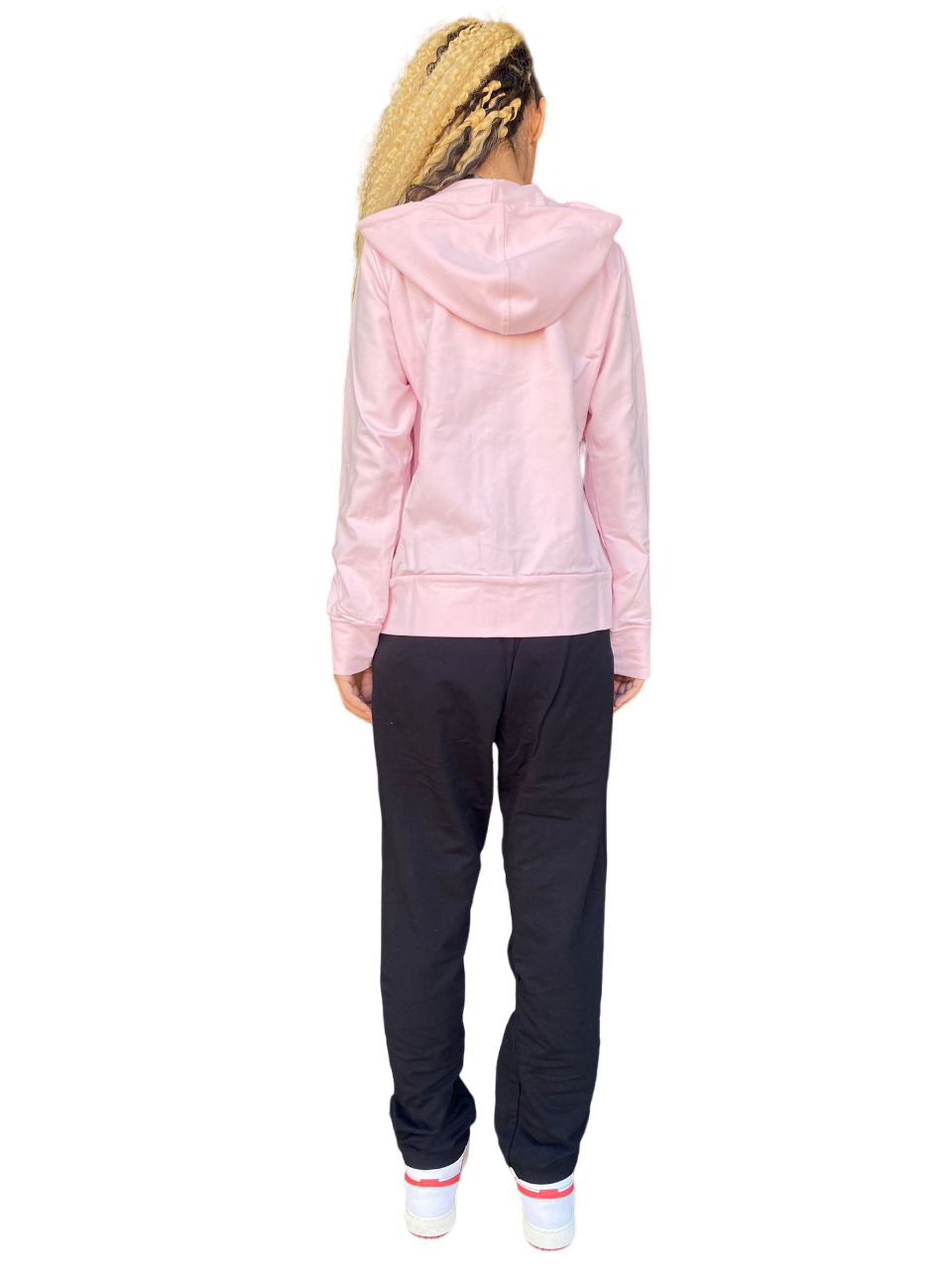 Dimensione Dance women's tracksuit with hood 24EDD71737/E pink-black