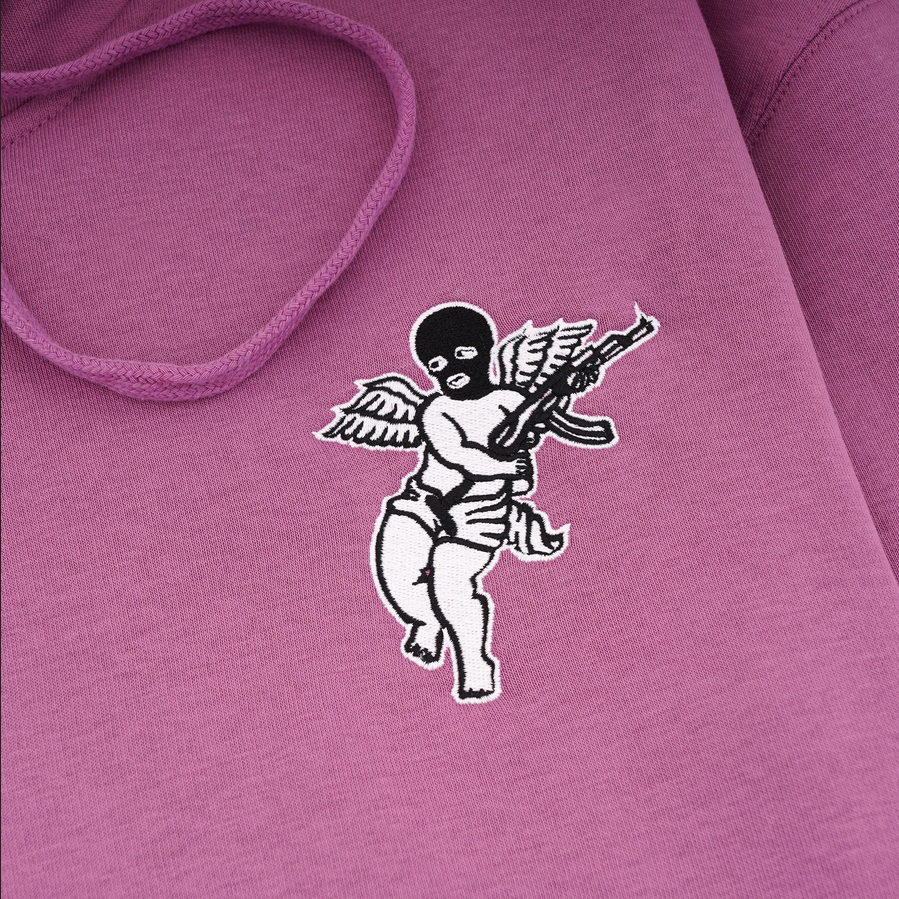 Doomsday adult hoodie No More Space Embroidered iris