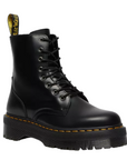 Dr. Martens anfibio alto con zeppa Jadon HI Stivali Platform in pelle 15265001 nero