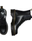 Dr. Martens anfibio alto con zeppa Jadon HI Stivali Platform in pelle 15265001 nero 5