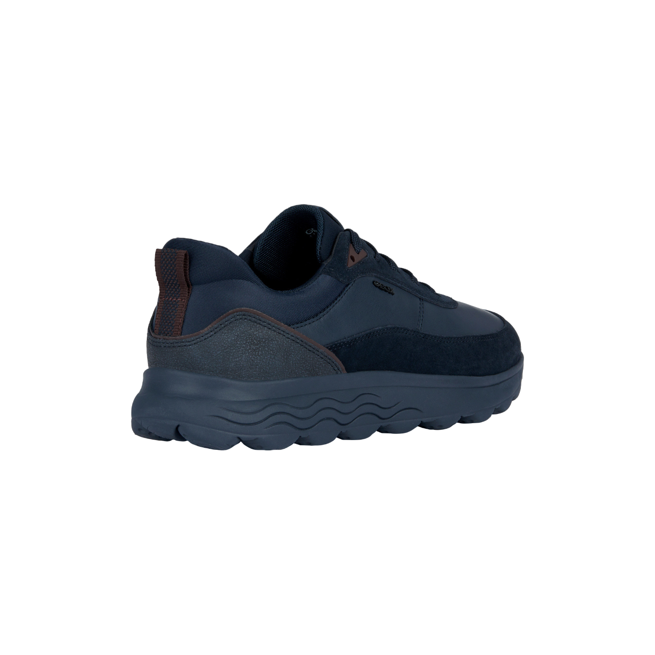 Geox men's sneakers shoe Spherica nappa and suede U16BYE 08522 C4064 blue