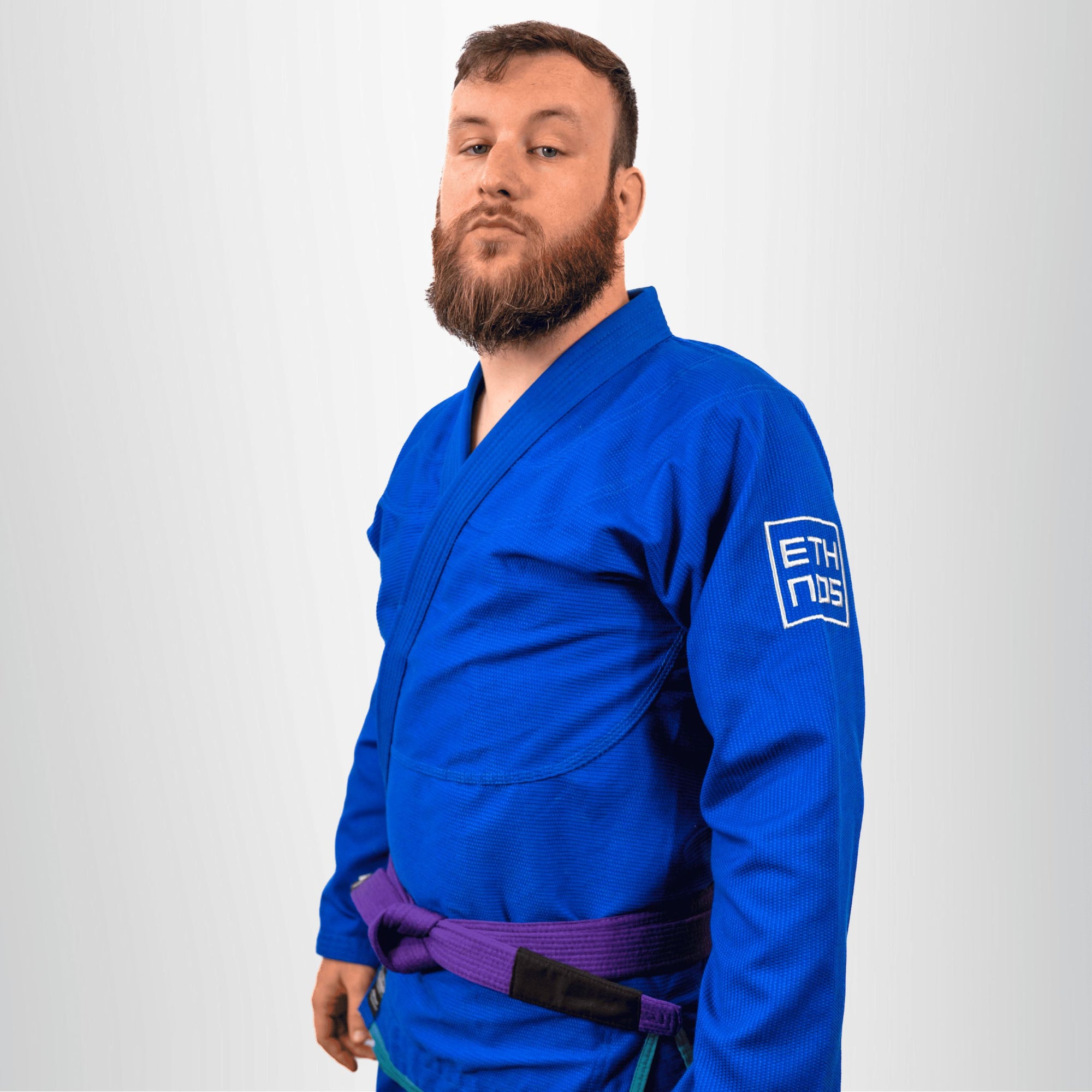 Ethnos Gi Kimono Eudaimonia Natural Way Blu logo