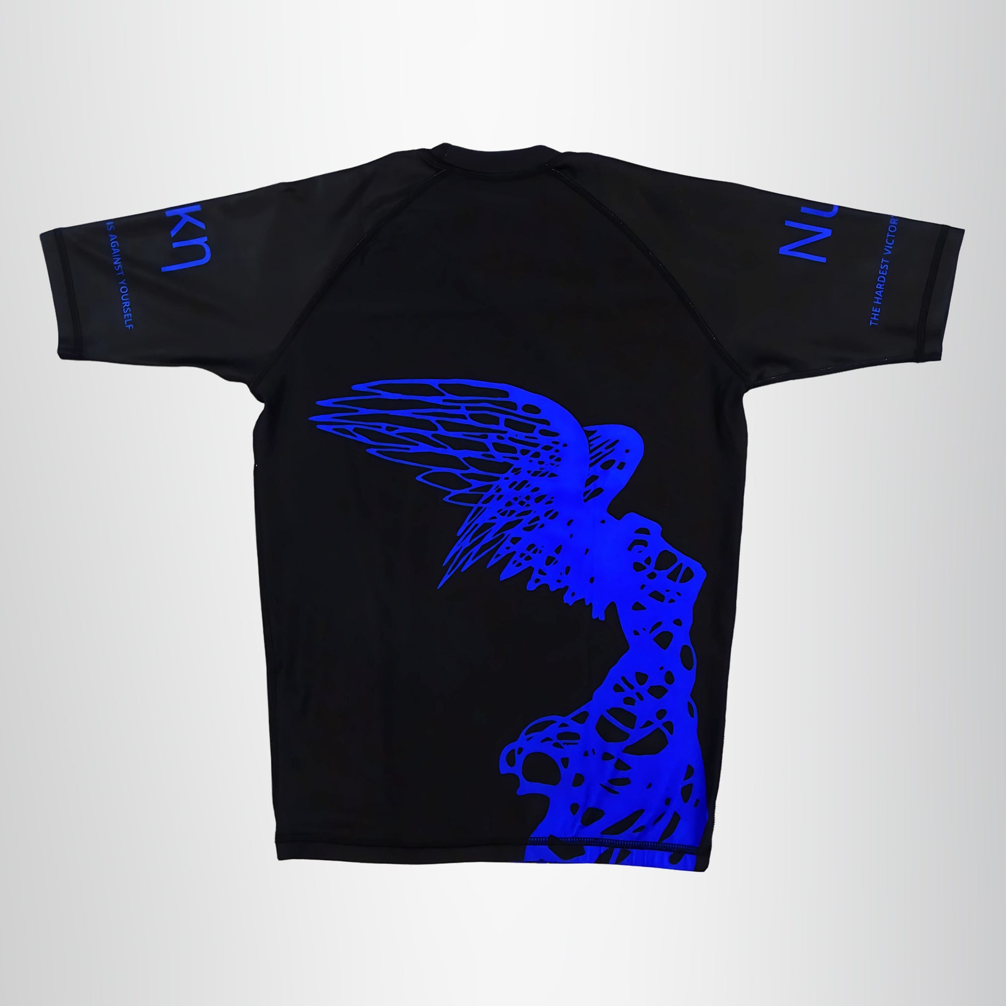 Ethnos Rash Guard Uomo Νικη (Nike) Nero-Blu retro