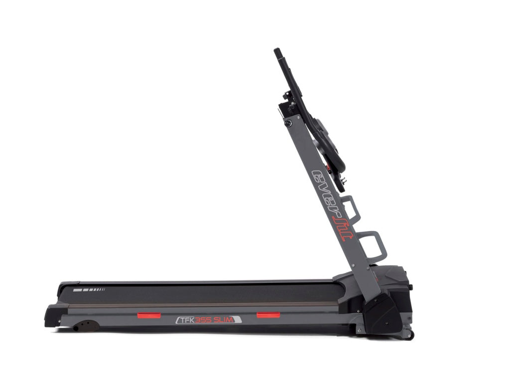 Everfit Tappeto rullante salvaspazio con inclinazione manuale TFK-355-SLIM