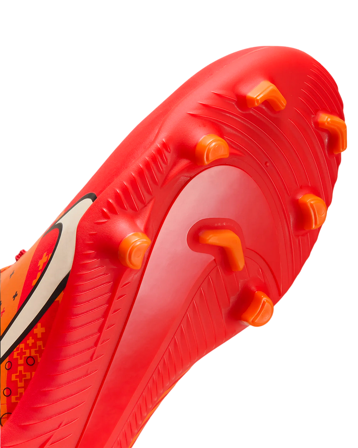 Nike scarpa da calcio da ragazzo Vapor15 Club MDS FG/MG FD0563-600 cremisi-avorio pallido