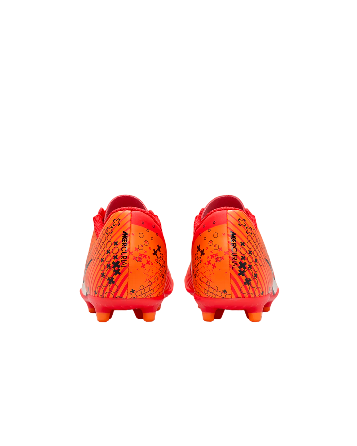 Nike scarpa da calcio da ragazzo Vapor15 Club MDS FG/MG FD0563-600 cremisi-avorio pallido