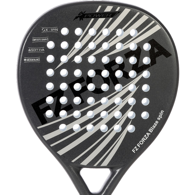 FZ FORZA racchetta da padel Classic Power v2 Blaze Spin FZ220001 nero
