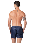 F**K pantaloncino costume mare da uomo M01BU02BU blu
