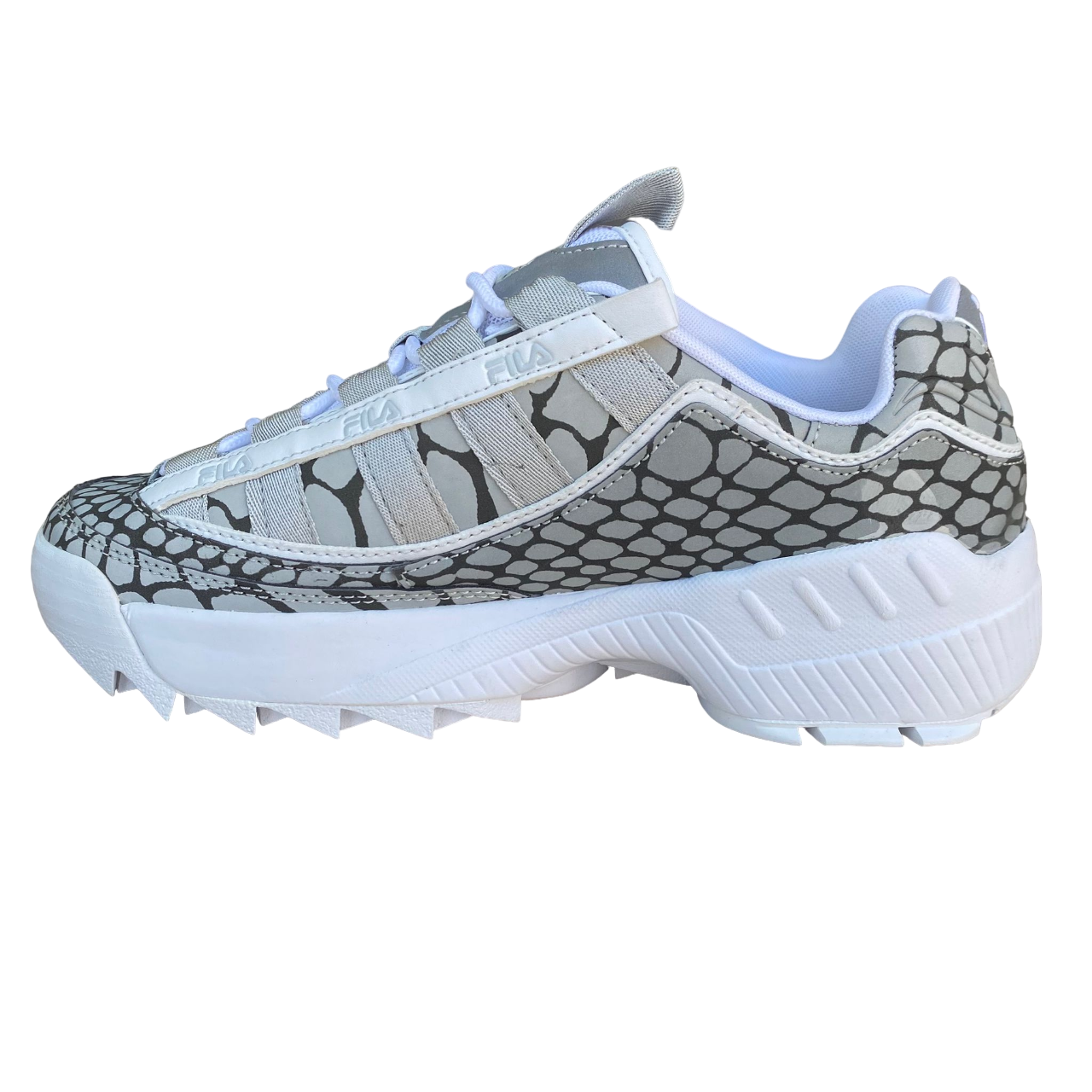 Fila women's sneakers shoe D-Formation R 1010858.13T white-ice gray