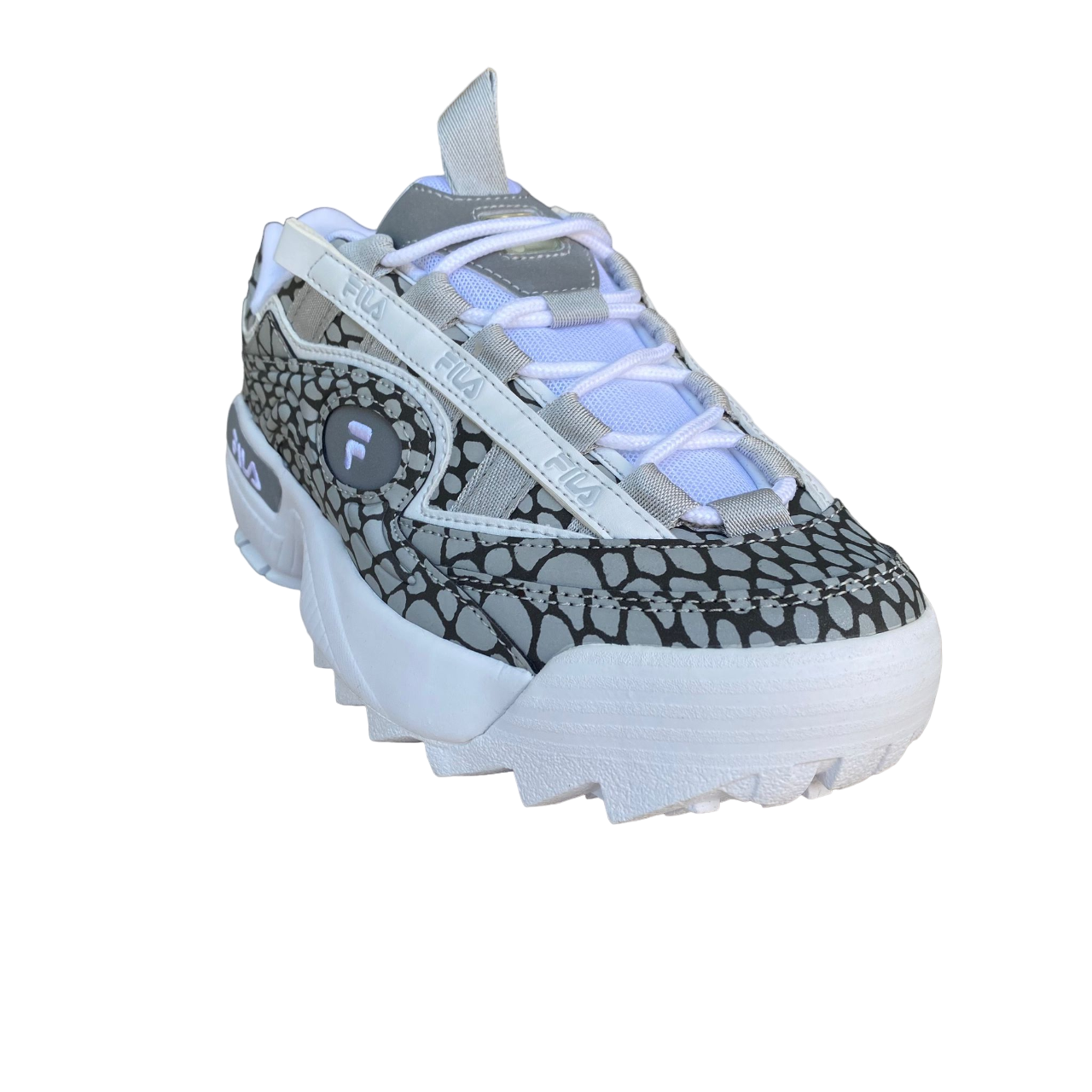 Fila women's sneakers shoe D-Formation R 1010858.13T white-ice gray