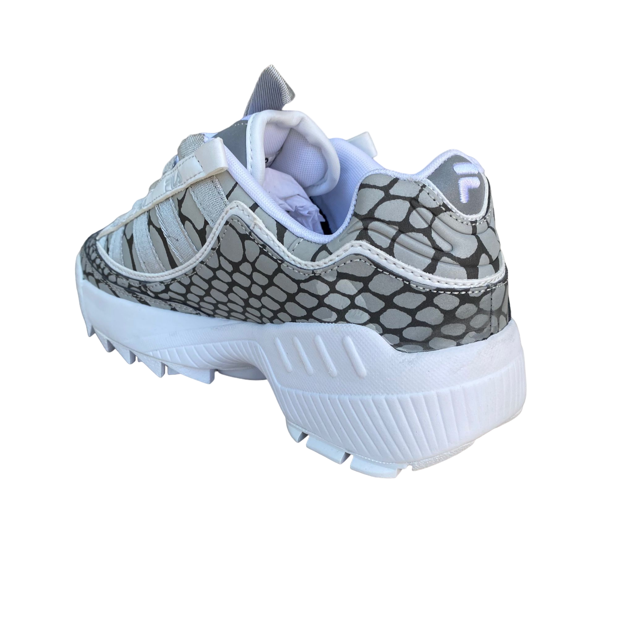 Fila women's sneakers shoe D-Formation R 1010858.13T white-ice gray