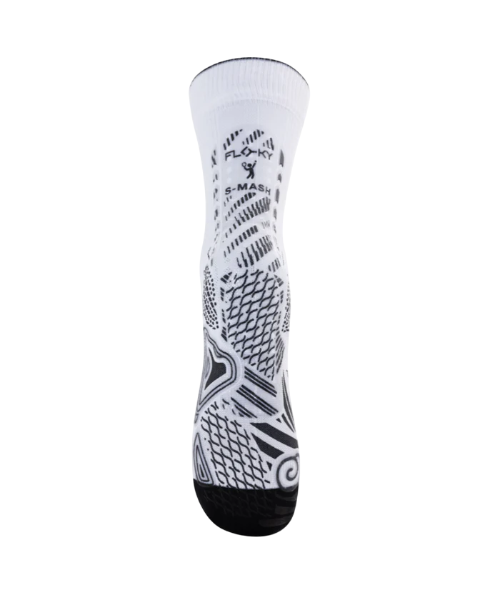 Floky calza da padel tennis S-Mash 2.0 bianco