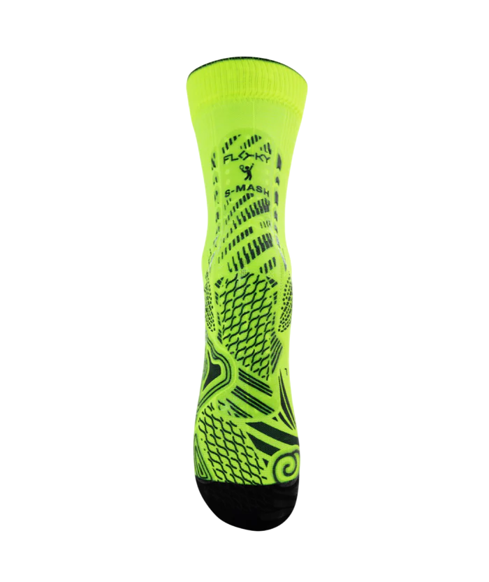 Floky calza da padel tennis S-Mash 2.0 giallo