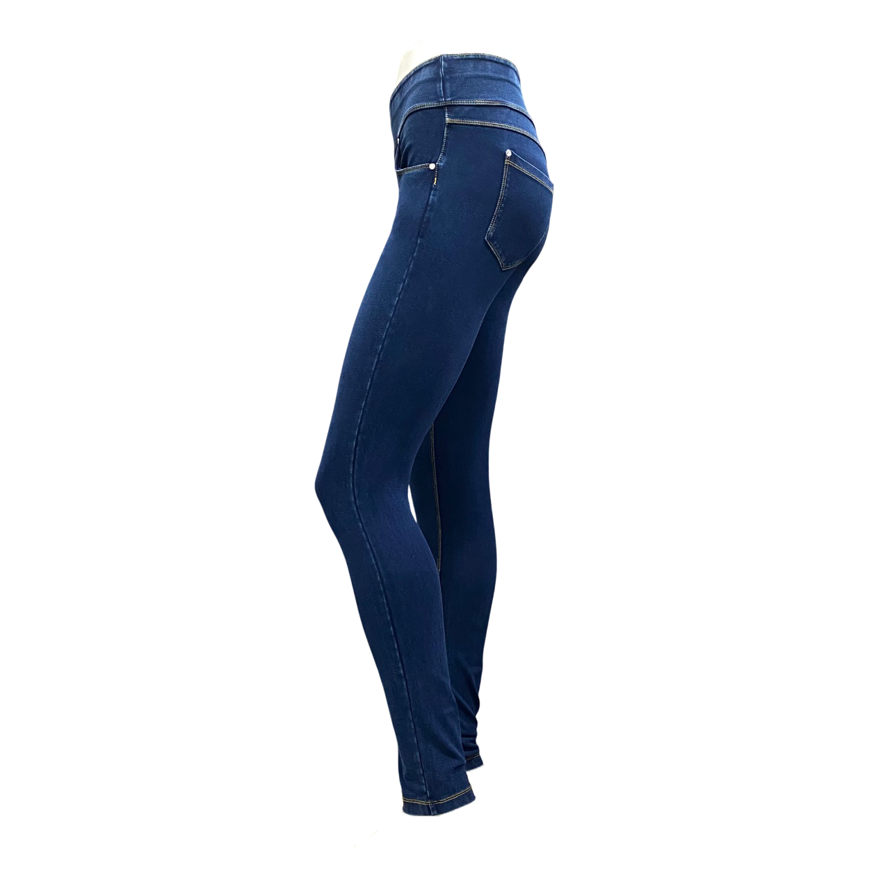 Freddy pantalone sportivo da donna aderente NOWY1MC002 J0Y blu scuro