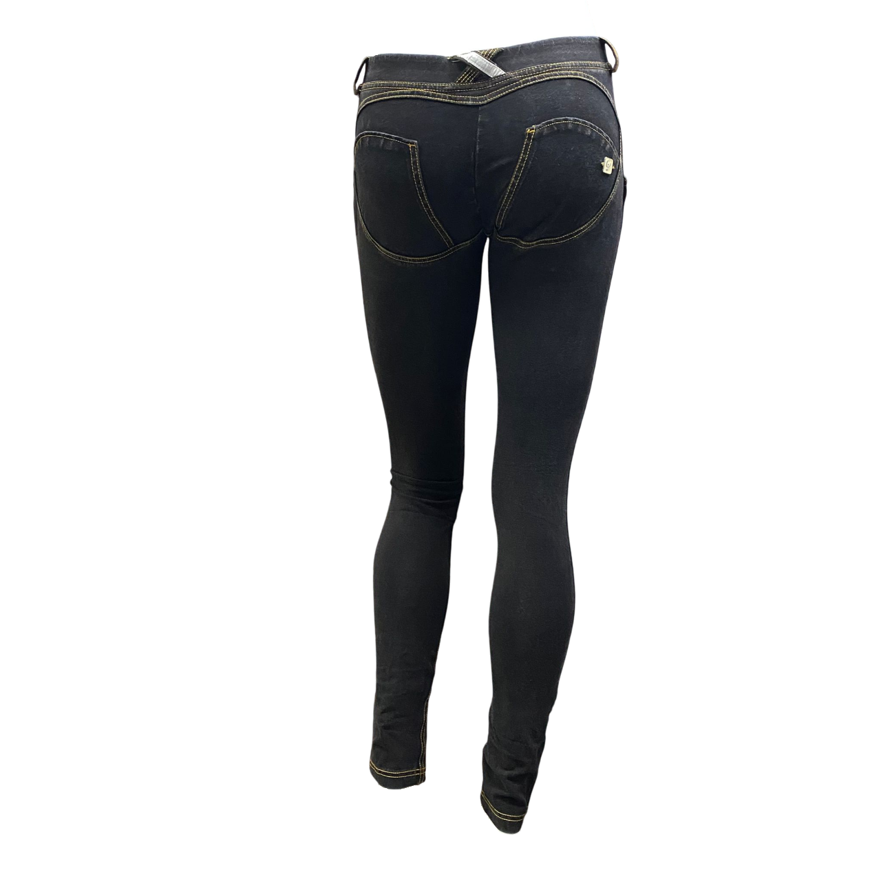 Freddy pantalone sportivo da donna aderente WRUP14KJ1E J7Y nero