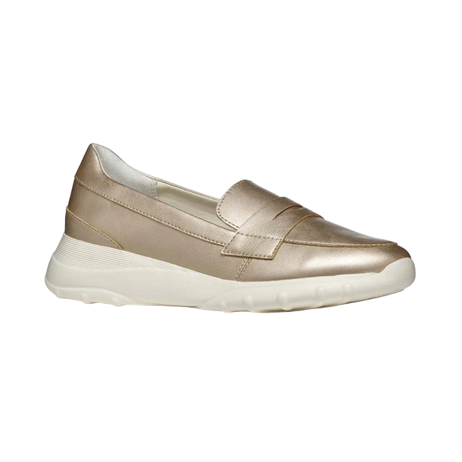 Geox Alleniee D45LPA 000NF C2012 gold women's casual moccasin