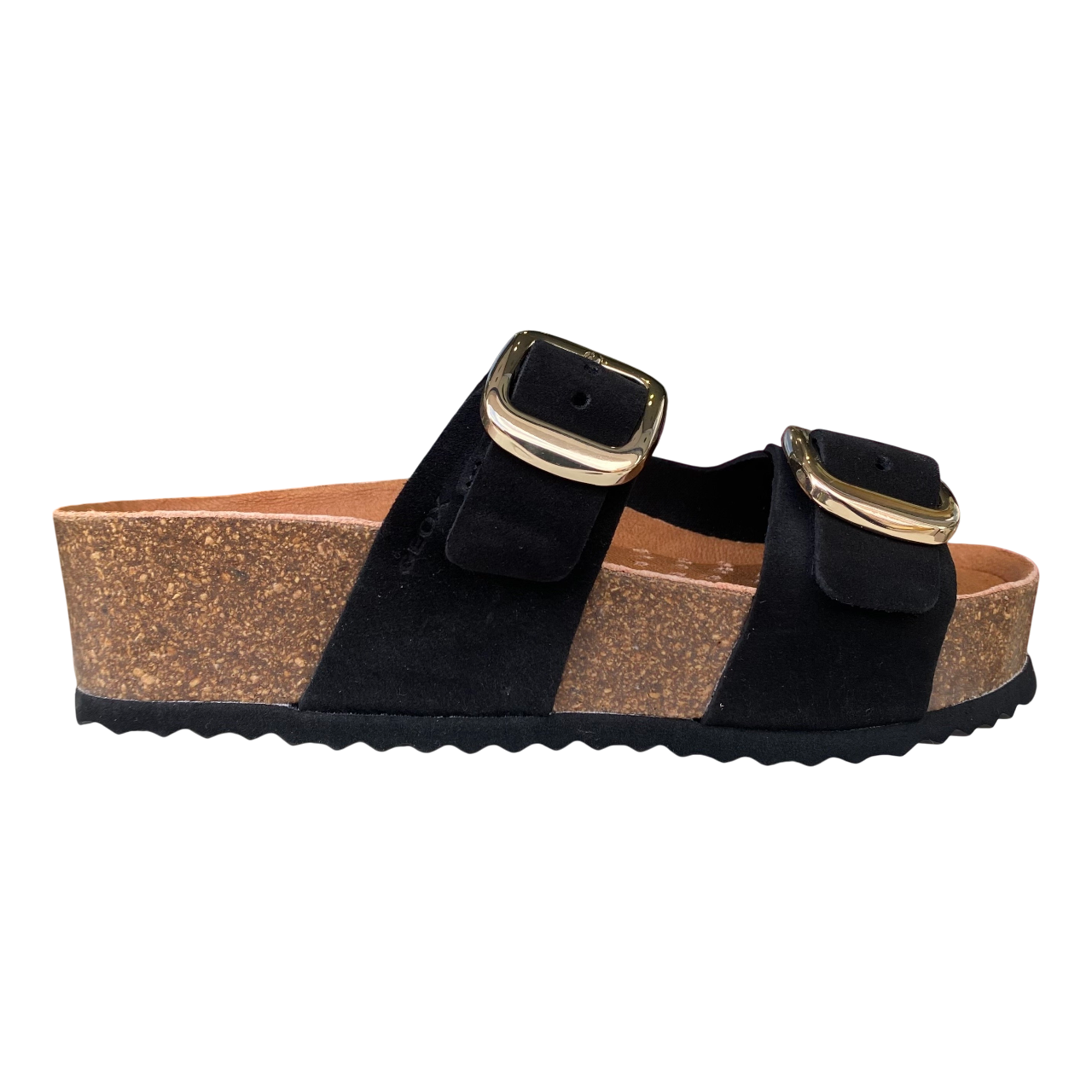 Geox sandalo da donna con zeppa D551DA 00022 C 9999 nero