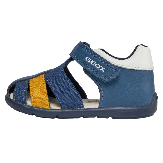 Geox sandalo da bambino Elthan B451PC05410C4B2V blu giallo