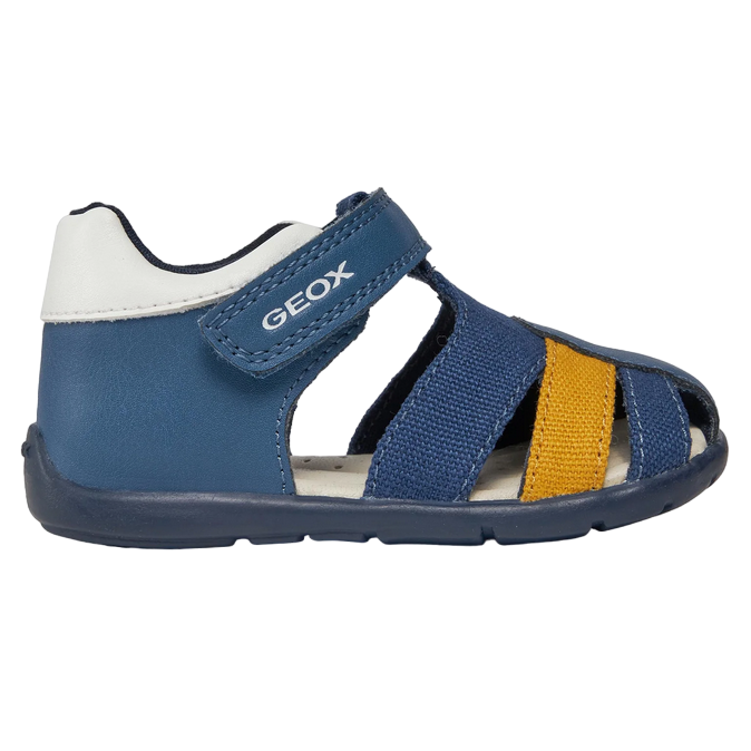 Geox sandalo da bambino Elthan B451PC05410C4B2V blu giallo