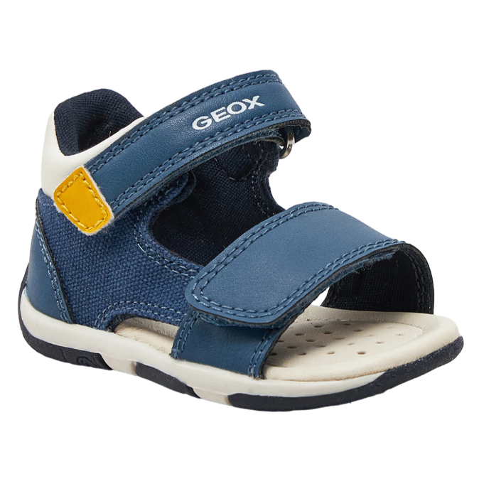 Geox sandalo da bambino Tapuz B450XB 05410 C4B2G
blu giallo