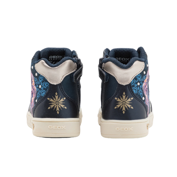 Geox children's sneakers shoe Frozen II Elsa Skylin J268WE 0ANAJ C4256 blue