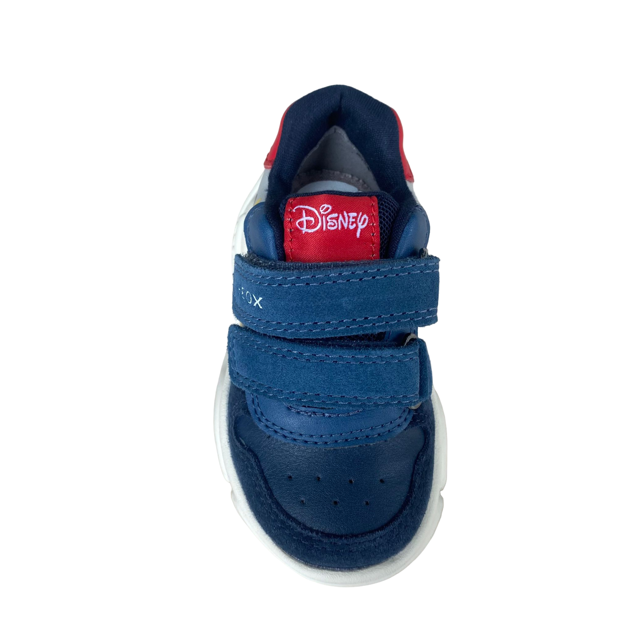 Geox scarpa sneakers da bambino Ciufciuf Mickey Mouse B465RA 05422 C0832 blu-grigio