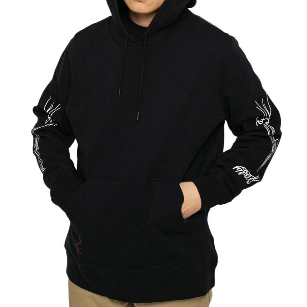 Globe Felpa da uomo con cappuccio Dion Agius GB02113000 nero