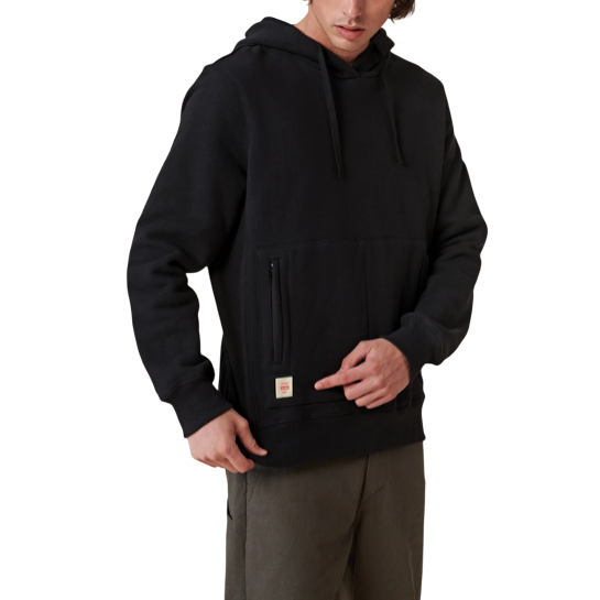 Globe Burly Hoddie men's hoodie GB02003001BLK black
