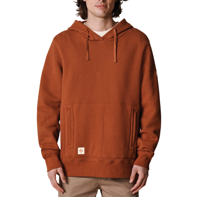 Globe Burly Hoddie men's hoodie GB02003001DKWAL dark walnut