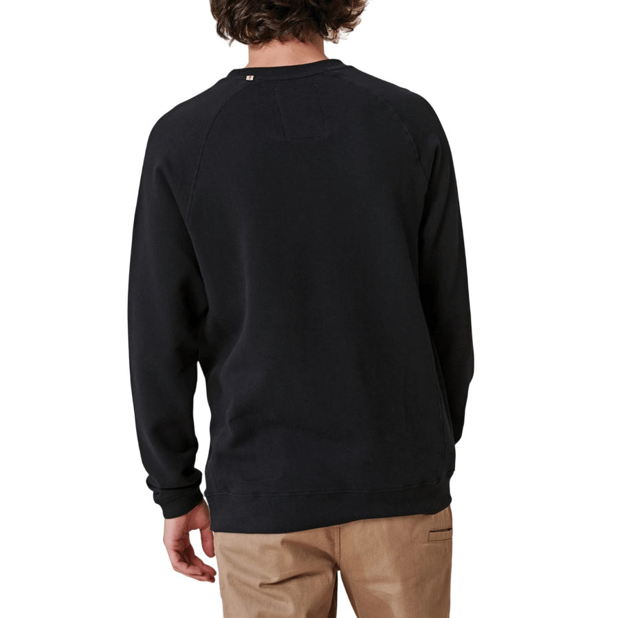 Globe Traveler Crew men's crewneck sweatshirt GB02003000BLK black