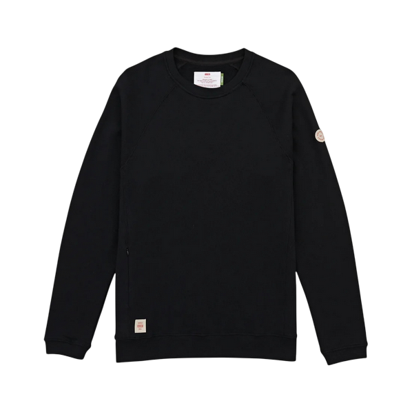 Globe Traveler Crew men's crewneck sweatshirt GB02003000BLK black