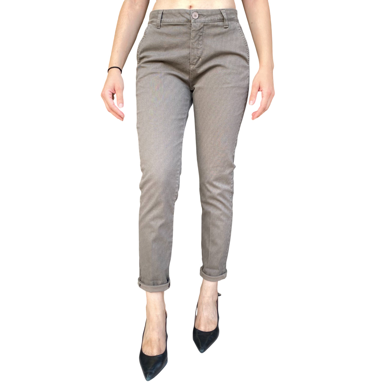 Griffai Pantalone donna Aurora DGF6001 Fango