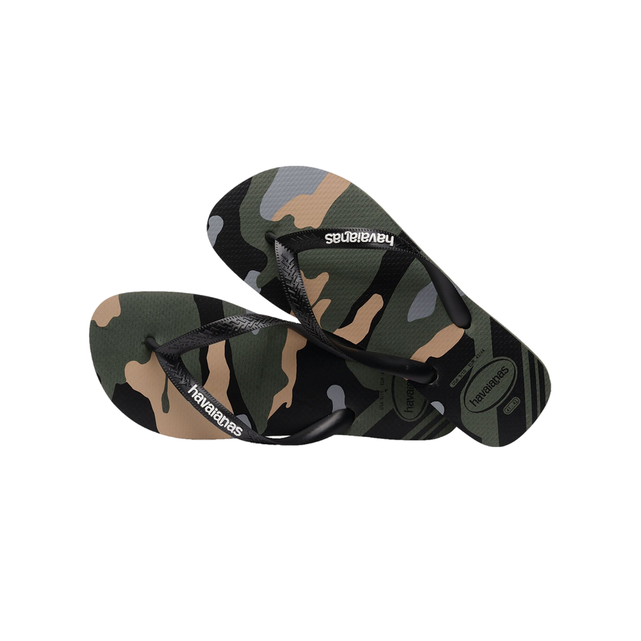Havaianas flip flops Top Camu 4141398-6132 olive green-black
