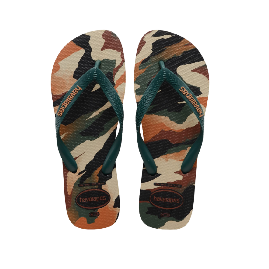 Havaianas ciabatta infradito Top Camu 4141398-6134 nero-verde