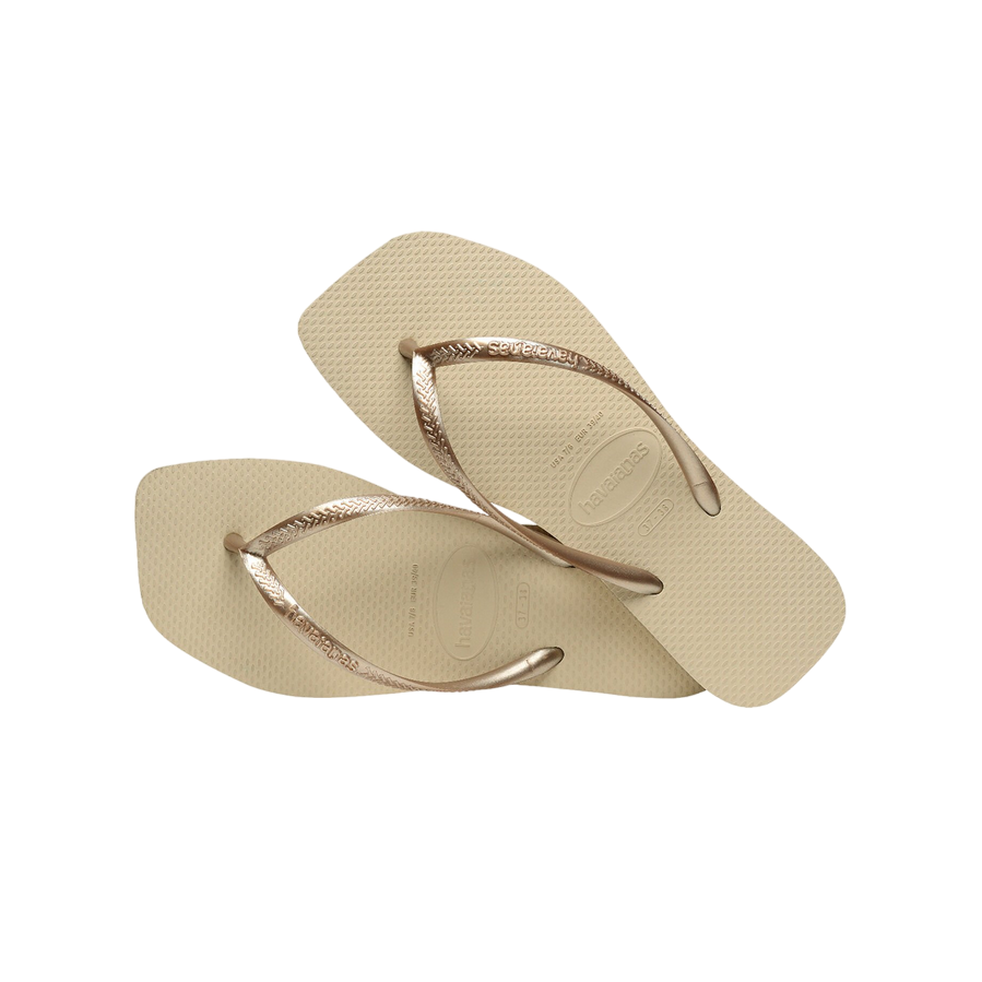 Havaianas women's flip-flops Slim Square 4148301-0154 sand gray