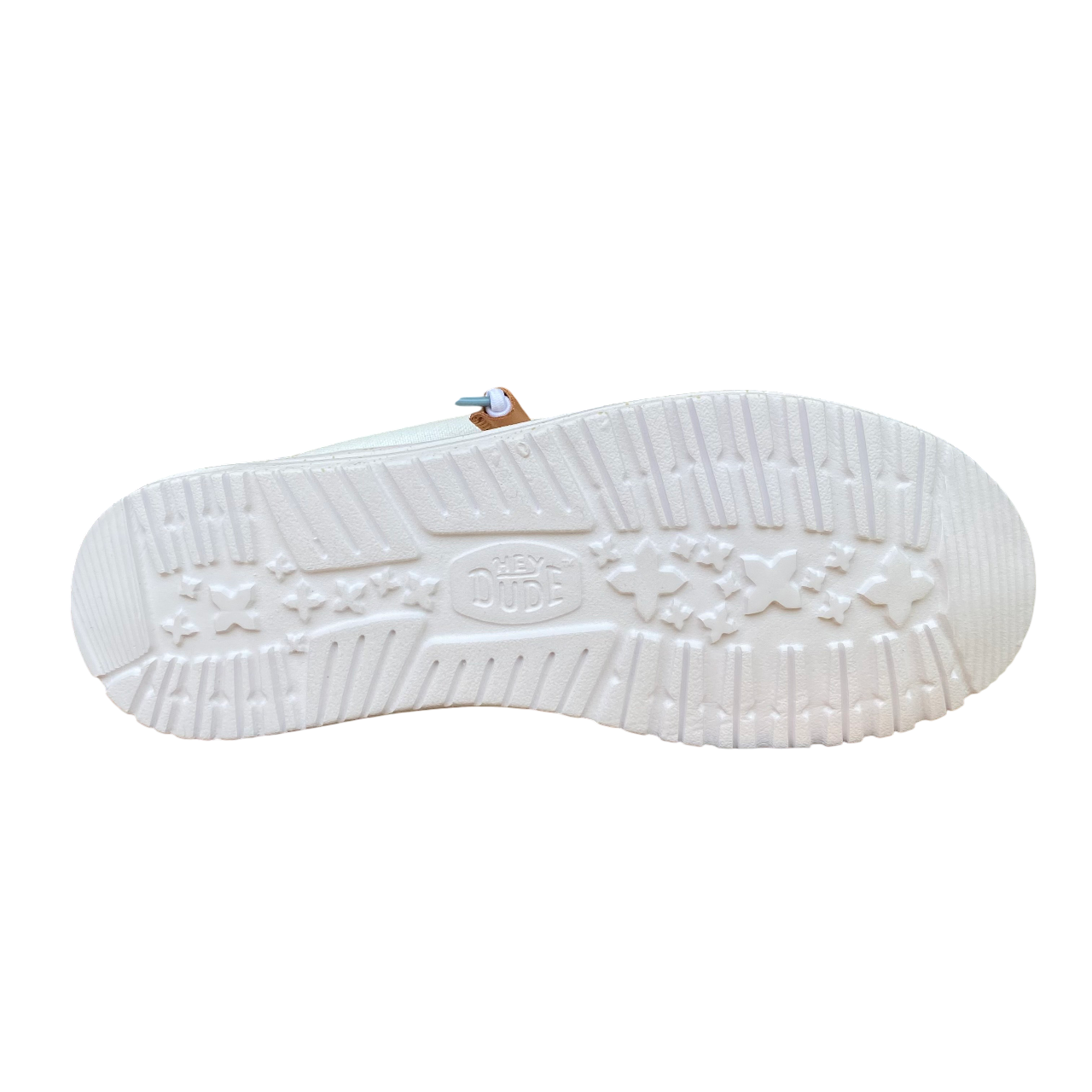 Hey Dude scarpa con tomaia in tessuto da uomo Wally summer linen 43086-1SO bianco