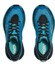 Hoka One One Mafate 5 1168722/SWRD - Scarpe Trail Running Uomo Ammortizzate Blu-Nero - vista dall'alto