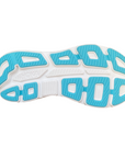 Hoka One One scarpa da corsa uomo Bondi 9 1162011-WKB bianco-blu