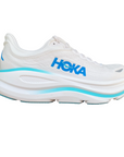 Hoka One One scarpa da corsa uomo Bondi 9 1162011-WKB bianco-blu