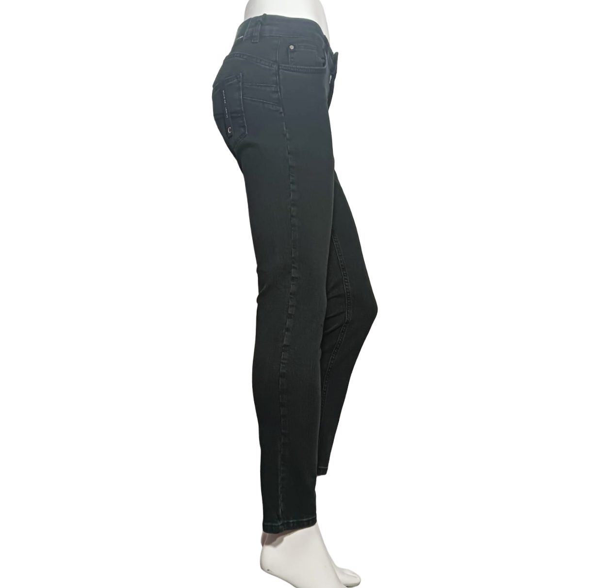 CafèNoir women's jeans trousers Denim Skinny c7 JJ1017 N021 black