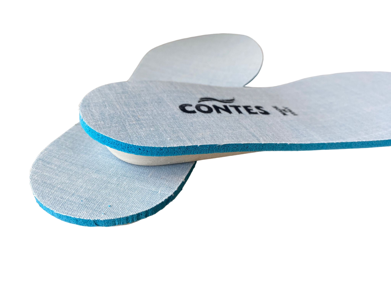 Contes Soletta in schiuma Gel 5mm con alzatacco da 1,5cm Modello 522 altezza 2cm