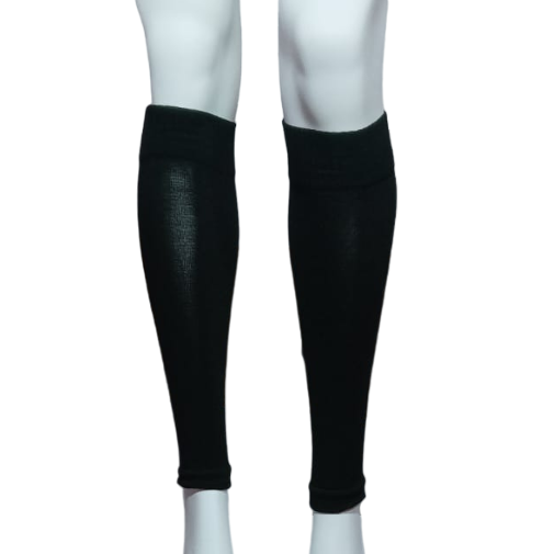 TRS calza tecnica da calcio + scaldamuscolo P644+P777 nero