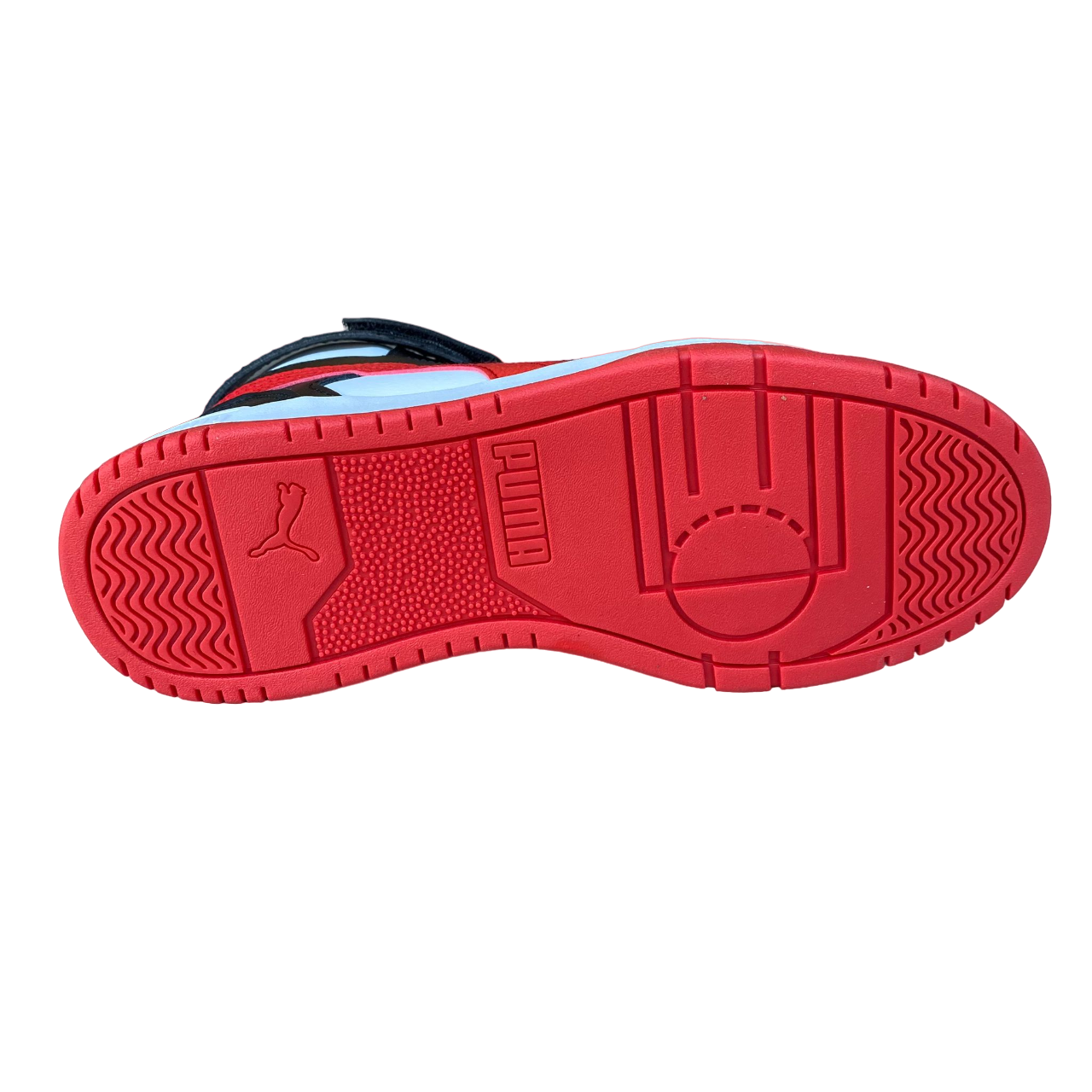 Puma boy's sneakers shoe RBD Game 386172 08 white-red-black-gold