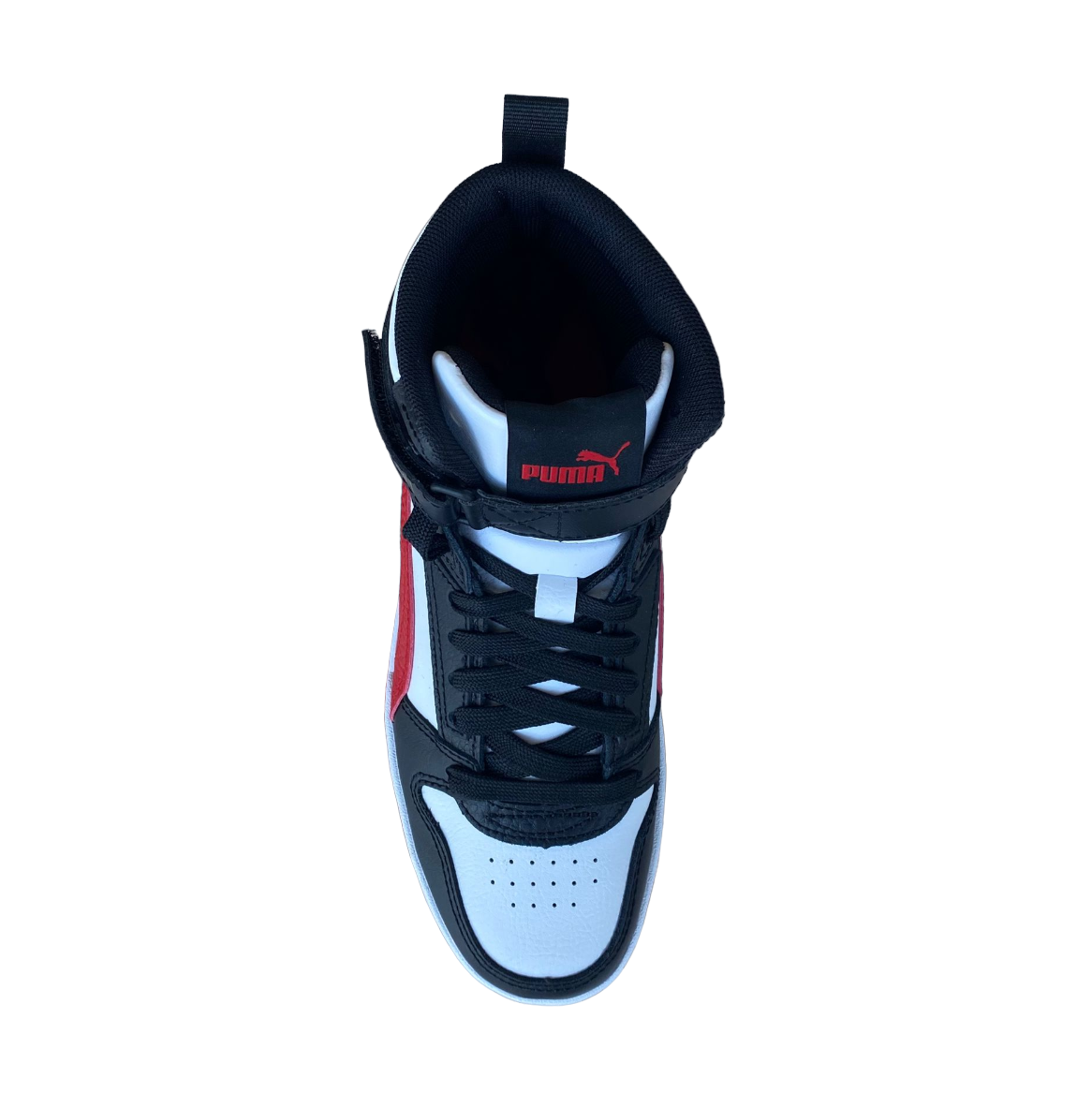 Puma boy's sneakers shoe RBD Game 386172 08 white-red-black-gold
