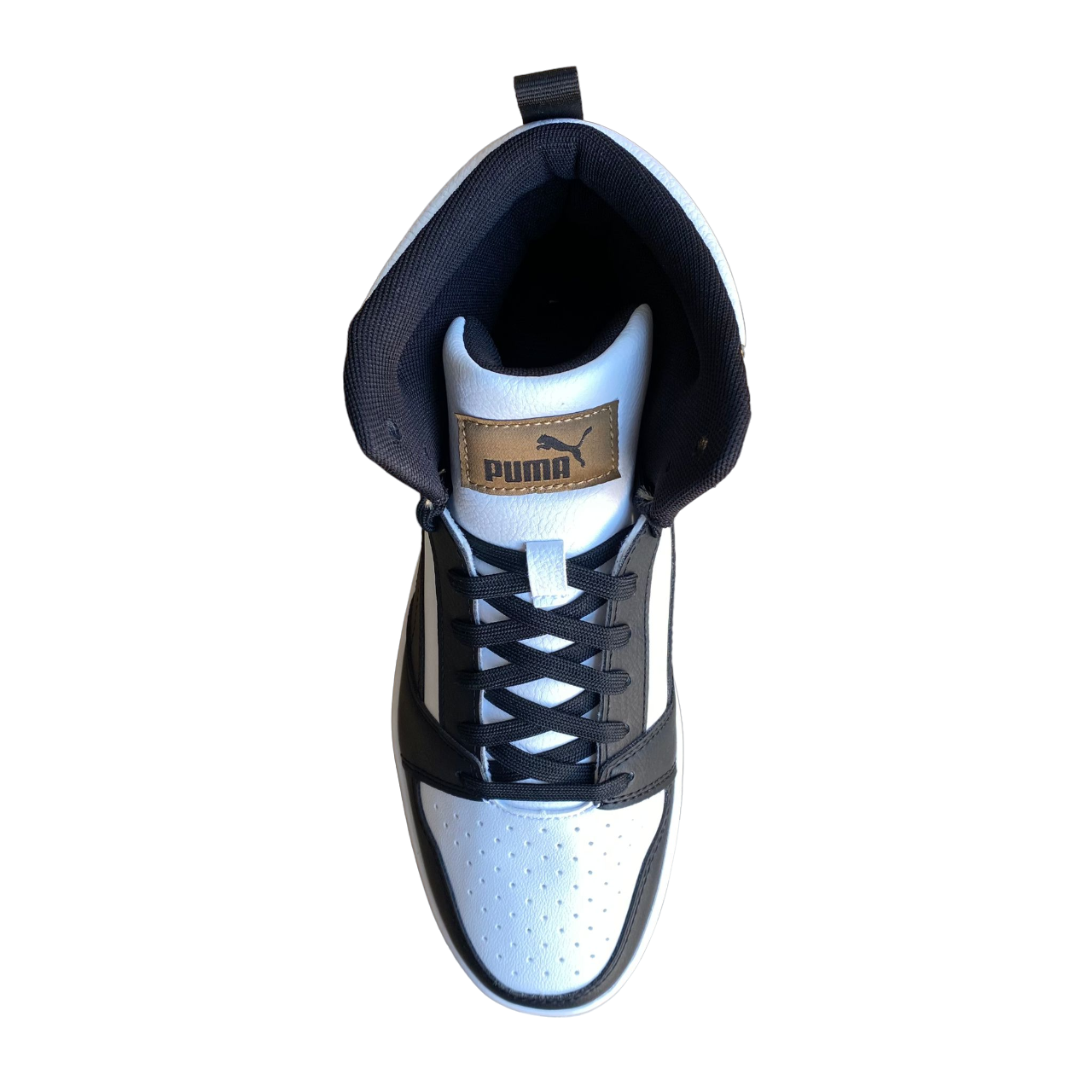 Puma Scarpa men's sneakers Rebound v6 392326-09 white-black-chocolate
